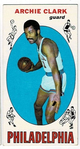 1969 Topps Basketball #32 Archie Clark - Philadelphia 76ers RC